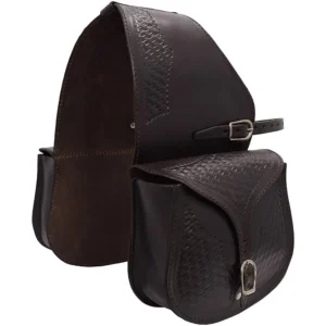 Universal Leather Saddlebag - Brown