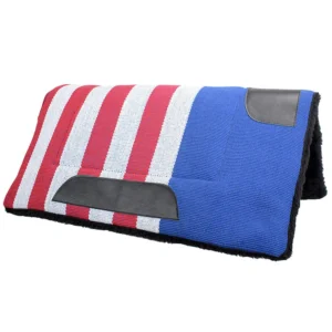 Professional Indian Saddle Pad - Blue
