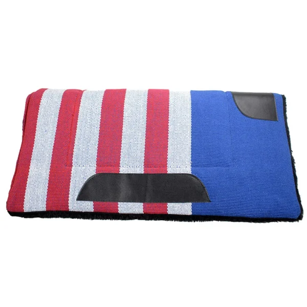Professional Indian Saddle Pad - Blue - Image 3