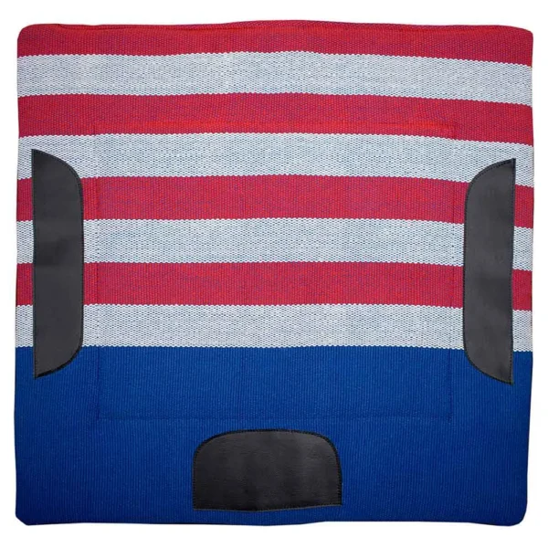 Professional Indian Saddle Pad - Blue - Image 2