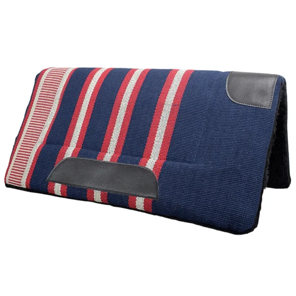 Professional Indian Saddle Pad - Dark Blue