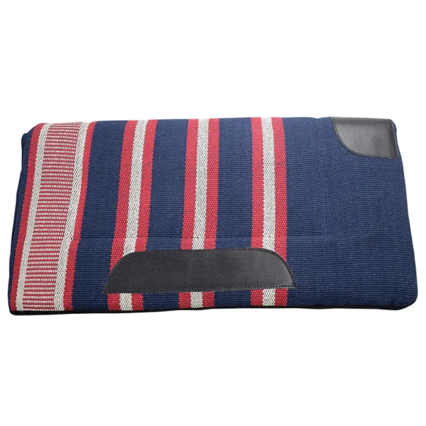 Professional Indian Saddle Pad - Dark Blue - Image 3