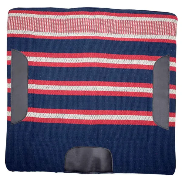 Professional Indian Saddle Pad - Dark Blue - Image 2