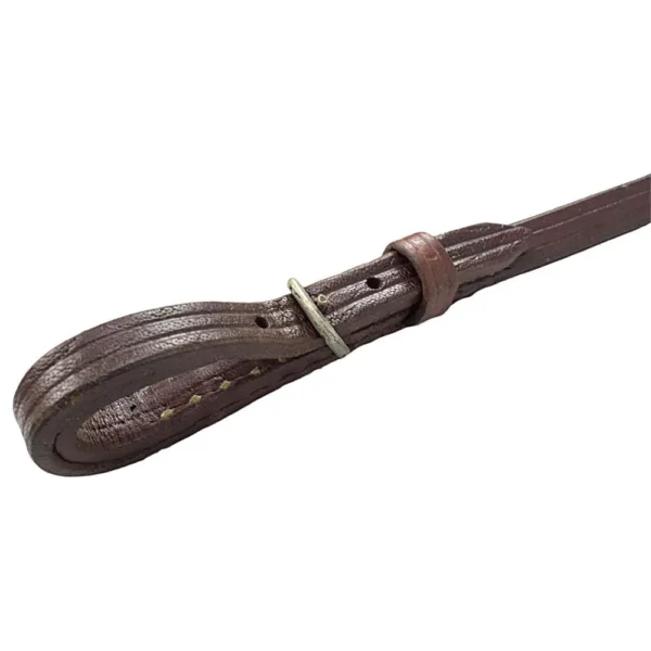 Open Leather Reins - Havana - Image 3
