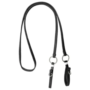 Australian Leather Reins - Black
