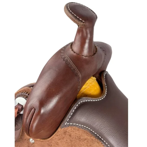 15" Bear Valley Mocha Cody Trail Saddle - Image 3