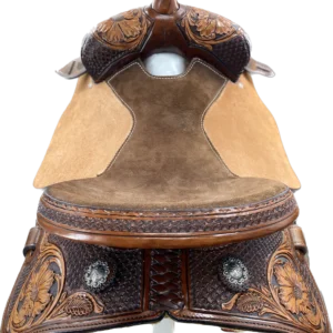 Vintage Barrel Racer 15" Saddle