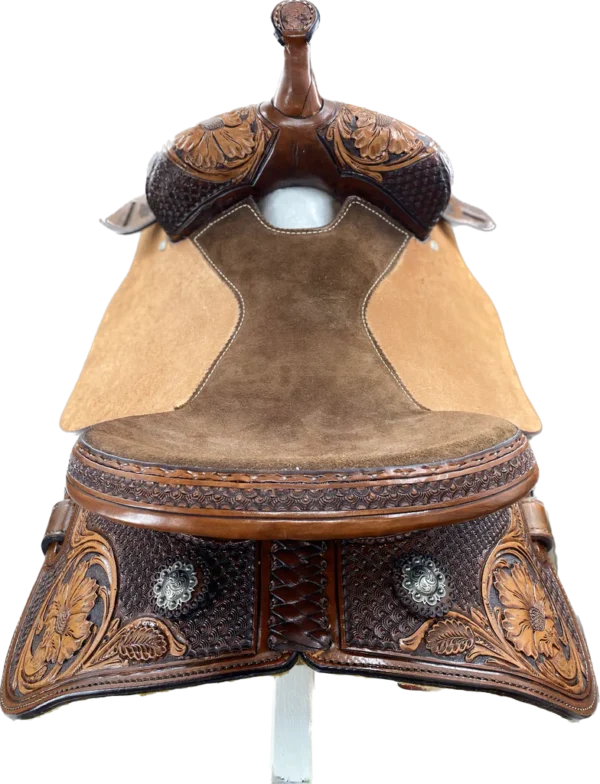 Vintage Barrel Racer 15" Saddle