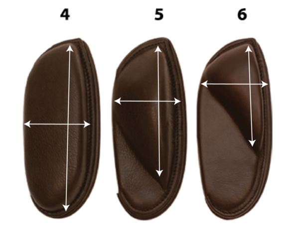 Jumping External Style Thigh Blocks for Mono Flap Saddles