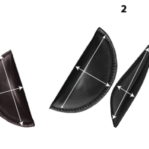 Jumping Internal Style Thigh and Calf Blocks for Double Flap Saddles