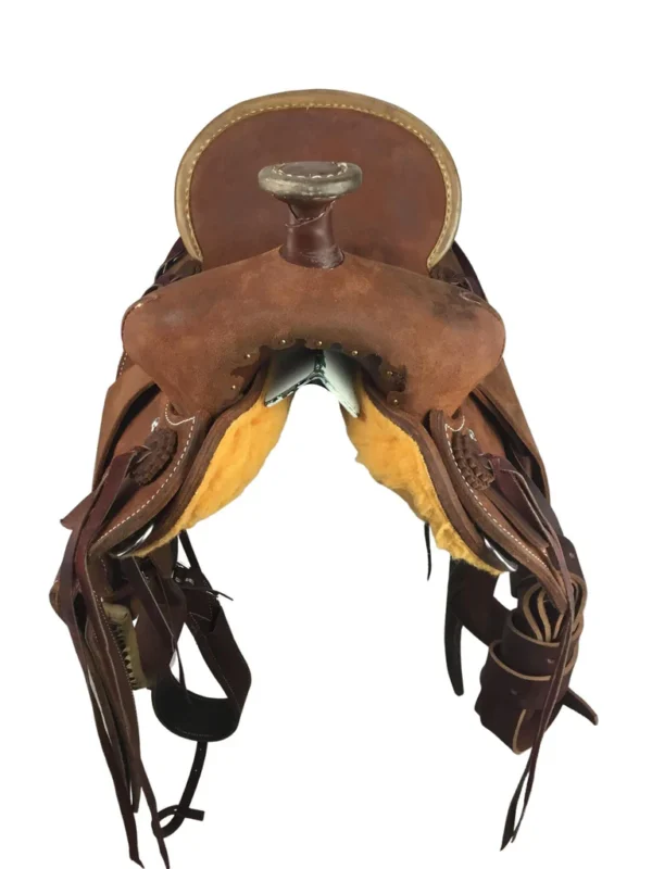 14" Kids Roughout Saddle - Image 3