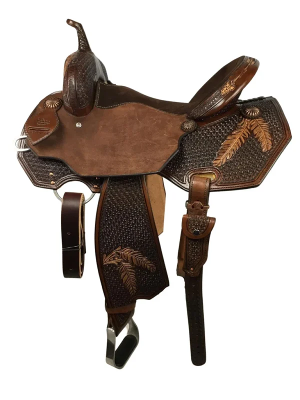 Eagle Wing Barrel Saddle 14.5 - Image 2