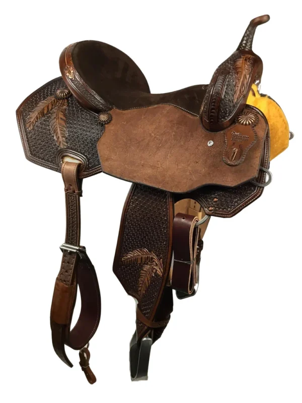 Eagle Wing Barrel Saddle 14.5 - Image 3