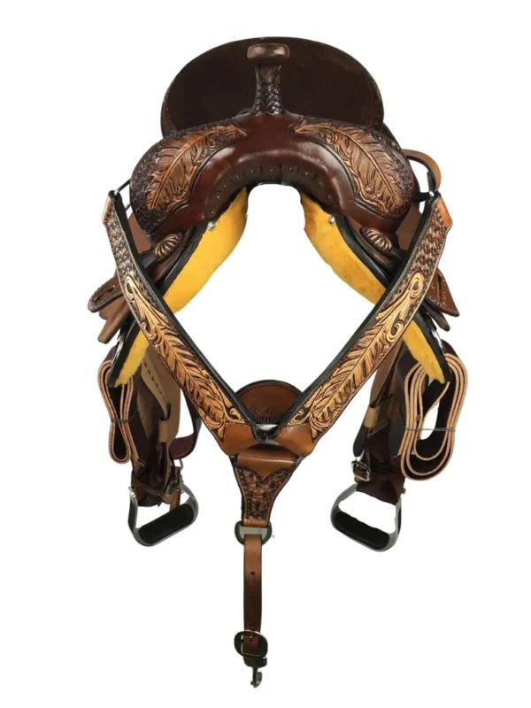 Eagle Wing Barrel Saddle 14.5 - Image 6
