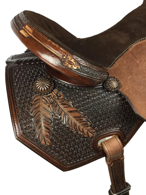 Eagle Wing Barrel Saddle 14.5 - Image 5